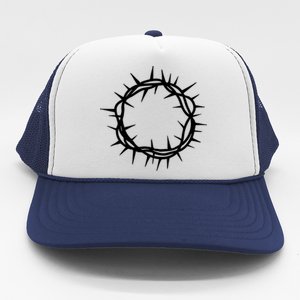 Jesus Thorn Crown Trucker Hat