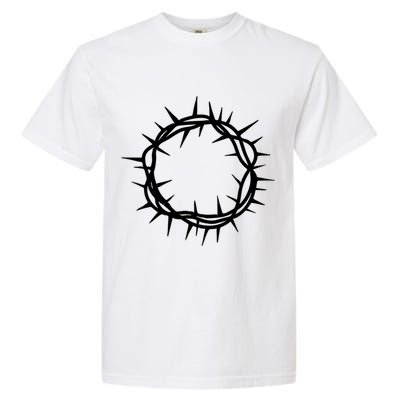 Jesus Thorn Crown Garment-Dyed Heavyweight T-Shirt