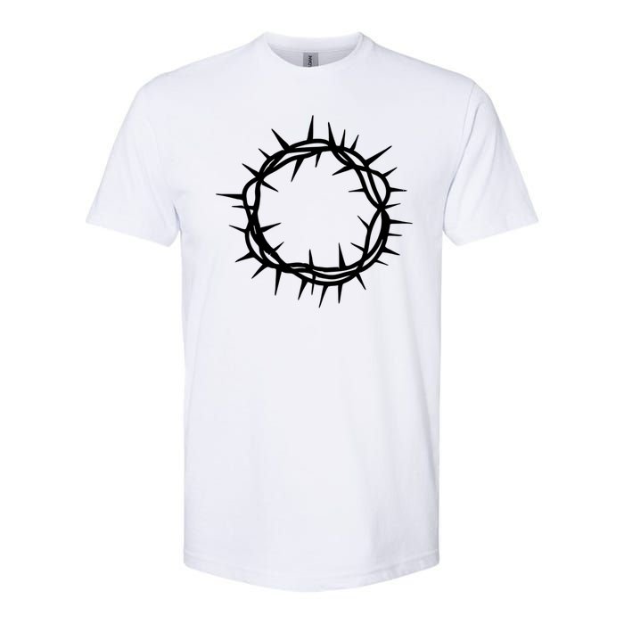 Jesus Thorn Crown Softstyle CVC T-Shirt