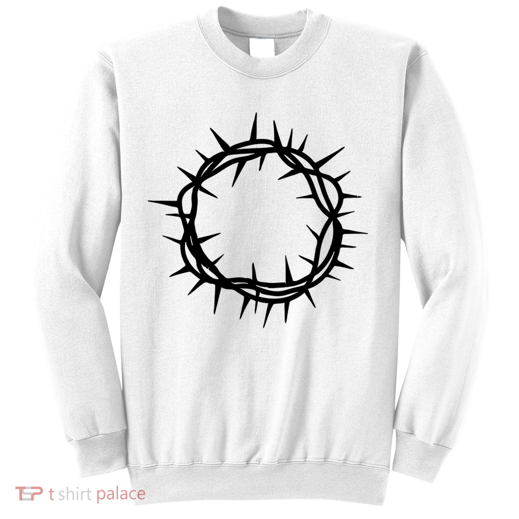 Jesus Thorn Crown Sweatshirt