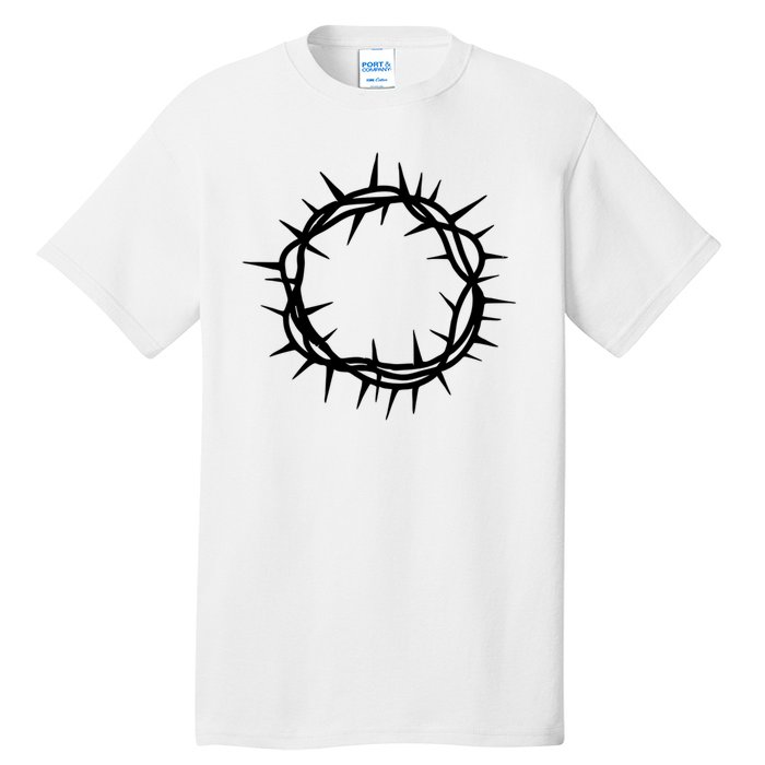 Jesus Thorn Crown Tall T-Shirt