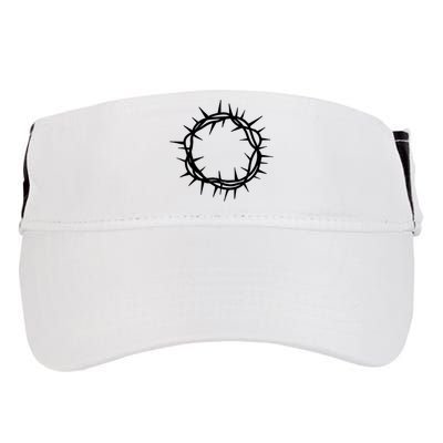 Jesus Thorn Crown Adult Drive Performance Visor