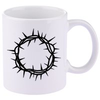 Jesus Thorn Crown 11oz C Handle Ceramic Mug