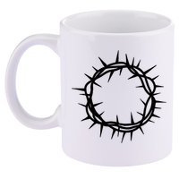 Jesus Thorn Crown 11oz C Handle Ceramic Mug