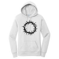 Jesus Thorn Crown Women's Pullover Hoodie