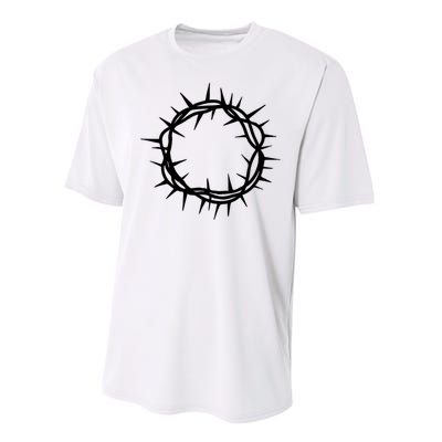 Jesus Thorn Crown Performance Sprint T-Shirt