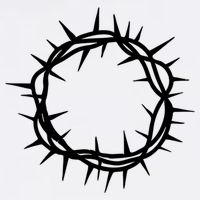 Jesus Thorn Crown Trucker Hat
