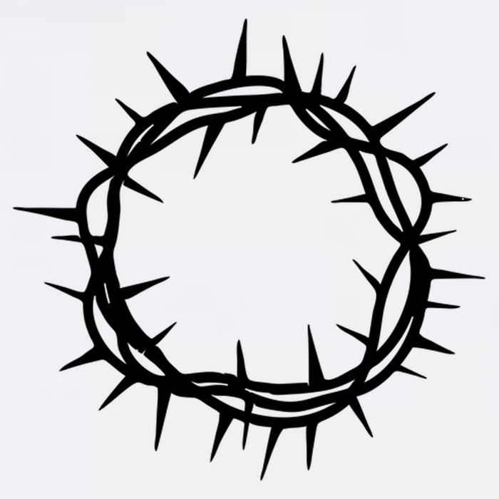 Jesus Thorn Crown Trucker Hat