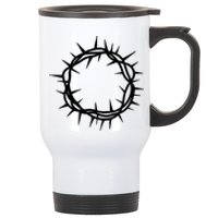 Jesus Thorn Crown Stainless Steel Travel Mug