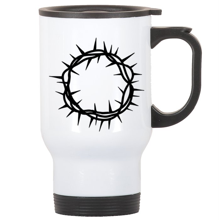 Jesus Thorn Crown Stainless Steel Travel Mug