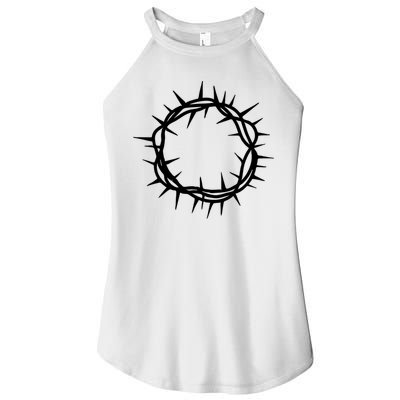 Jesus Thorn Crown Women's Perfect Tri Rocker Tank