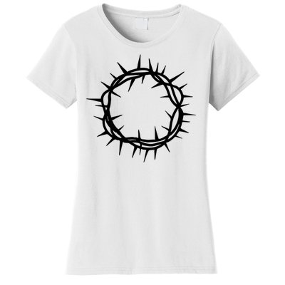 Jesus Thorn Crown Women's T-Shirt