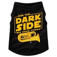 Join The Dark Side Tuba Player Doggie Tank