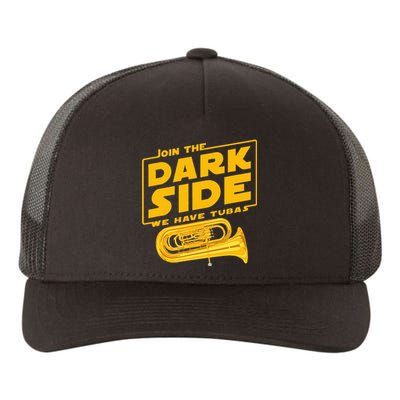 Join The Dark Side Tuba Player Yupoong Adult 5-Panel Trucker Hat