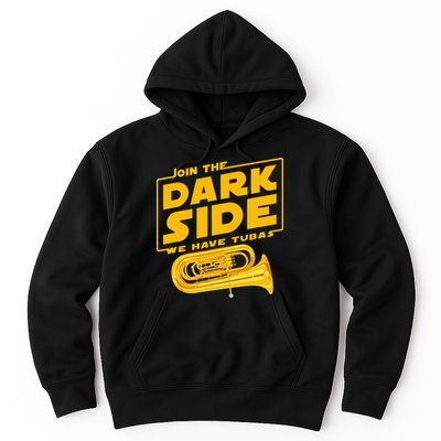 Join The Dark Side Tuba Player Hoodie