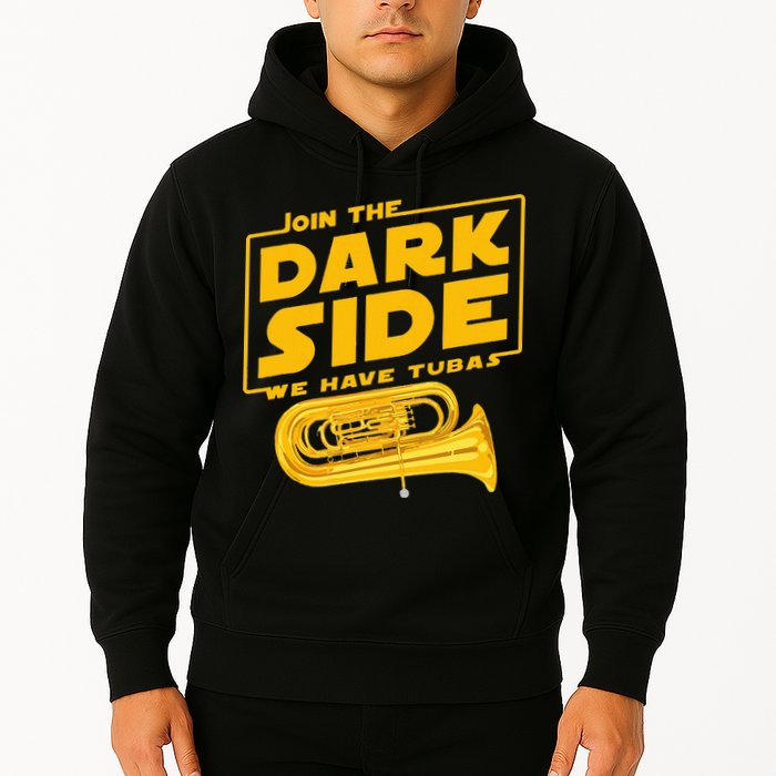 Join The Dark Side Tuba Player Hoodie