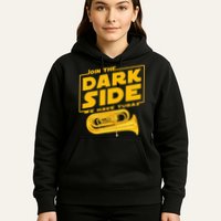 Join The Dark Side Tuba Player Hoodie