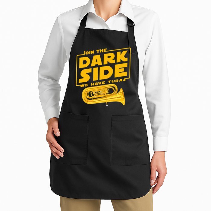 Join The Dark Side Tuba Player Apron