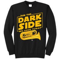 Join The Dark Side Tuba Player Sweatshirt