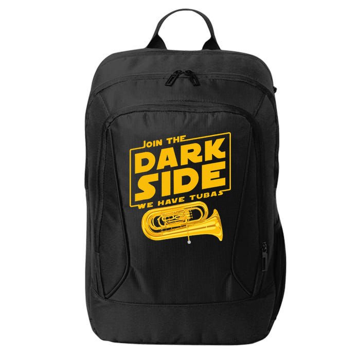 Join The Dark Side Tuba Player City Backpack