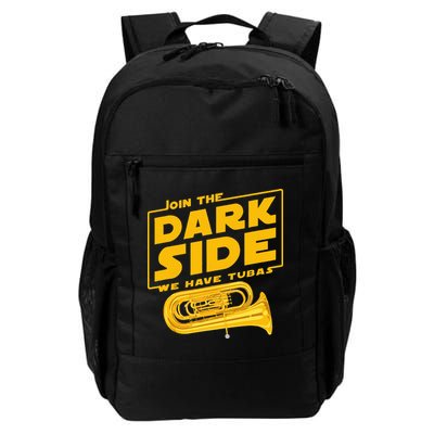 Join The Dark Side Tuba Player Backpack