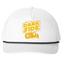 Join The Dark Side Tuba Player Snapback Five-Panel Rope Hat