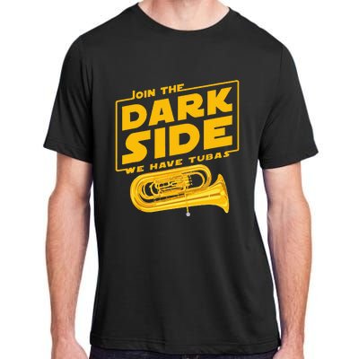 Join The Dark Side Tuba Player Adult ChromaSoft Performance T-Shirt