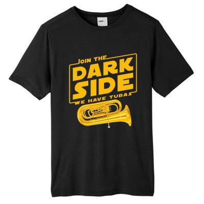 Join The Dark Side Tuba Player Tall Fusion ChromaSoft Performance T-Shirt