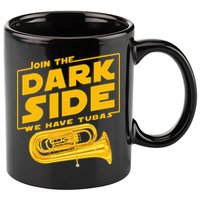 Join The Dark Side Tuba Player 11oz C Handle Ceramic Mug