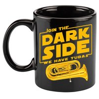 Join The Dark Side Tuba Player 11oz C Handle Ceramic Mug