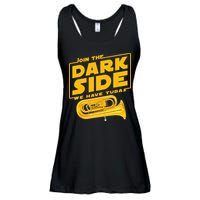 Join The Dark Side Tuba Player Ladies Essential Flowy Tank