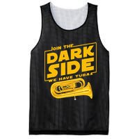 Join The Dark Side Tuba Player Mesh Reversible Basketball Jersey Tank
