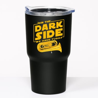 Join The Dark Side Tuba Player Tumbler