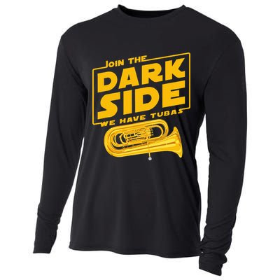 Join The Dark Side Tuba Player Cooling Performance Long Sleeve Crew