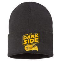 Join The Dark Side Tuba Player Sustainable Knit Beanie