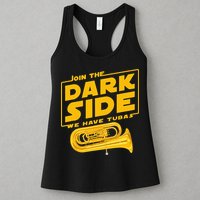 Join The Dark Side Tuba Player Womens Tank Top