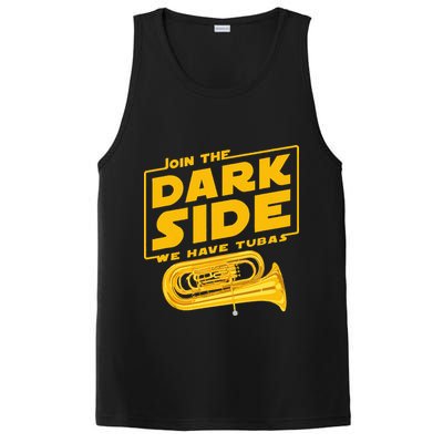 Join The Dark Side Tuba Player PosiCharge Competitor Tank