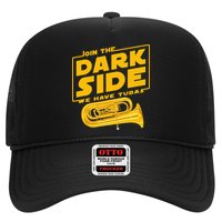 Join The Dark Side Tuba Player Trucker Hat
