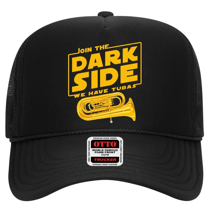 Join The Dark Side Tuba Player Trucker Hat