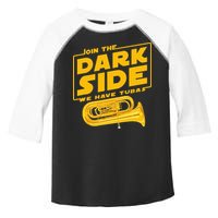 Join The Dark Side Tuba Player Toddler Fine Jersey T-Shirt