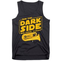 Join The Dark Side Tuba Player Tank Top