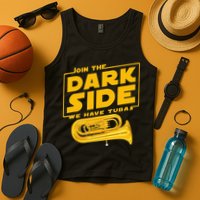 Join The Dark Side Tuba Player Tank Top
