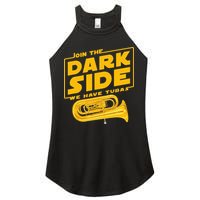 Join The Dark Side Tuba Player Women's Perfect Tri Rocker Tank
