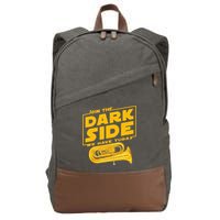 Join The Dark Side Tuba Player Cotton Canvas Backpack