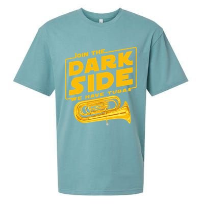 Join The Dark Side Tuba Player Sueded Cloud Jersey T-Shirt