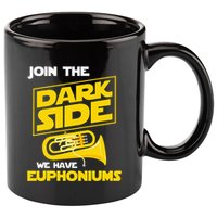 Join The Dark Side We Have Euphoniums Euphoniumist Brass 11oz C Handle Ceramic Mug