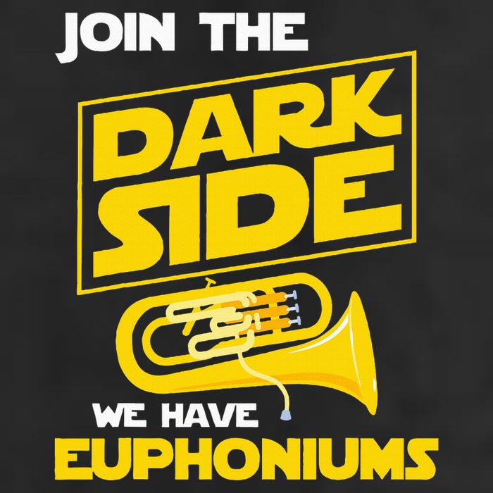 Join The Dark Side We Have Euphoniums Euphoniumist Brass Beanie