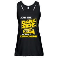 Join The Dark Side We Have Euphoniums Euphoniumist Brass Ladies Essential Flowy Tank