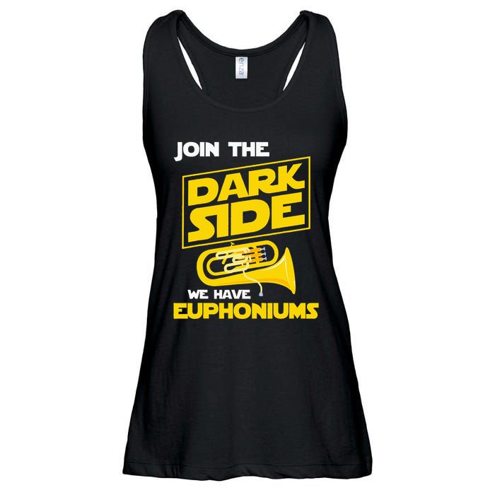 Join The Dark Side We Have Euphoniums Euphoniumist Brass Ladies Essential Flowy Tank