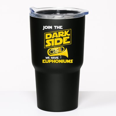 Join The Dark Side We Have Euphoniums Euphoniumist Brass Tumbler
